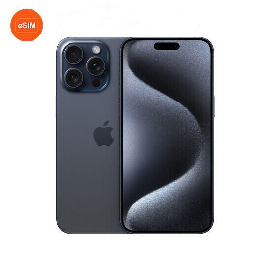 Best Price │ Apple iPhone 15 Pro Max e-SIM only | 256GB Blue