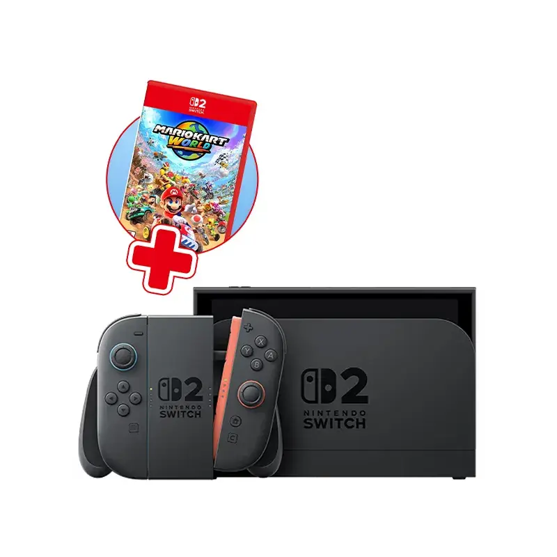 Best Price │ Nintendo Switch 2 Mario Kart World Bundle Black