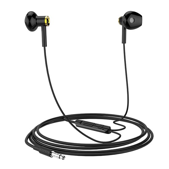Hoco Canorous Wire Control Earphones with Mic M47 Black