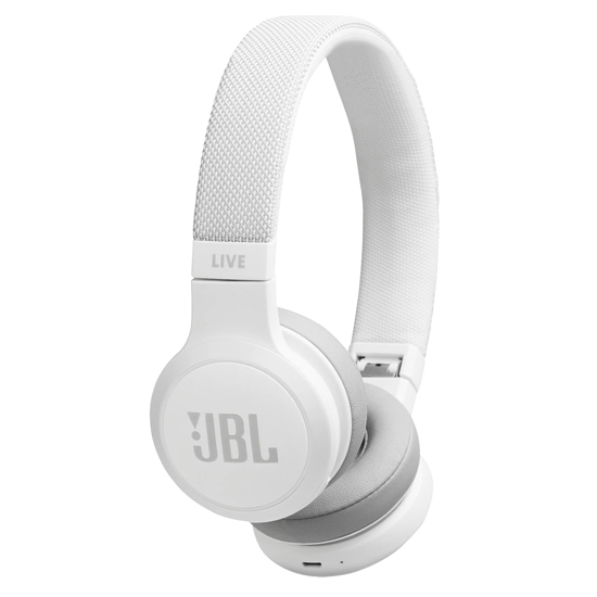 JBL Live 400 BT Bluetooth Headphones White