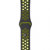 iGuard Apple Watch Silicone Strap with Dots 44/42mm Black/Yellow