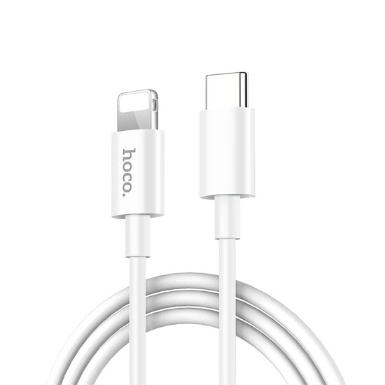 Hoco Swift PD Charging Data Cable Lightning X36 White Best price, installments and delivery