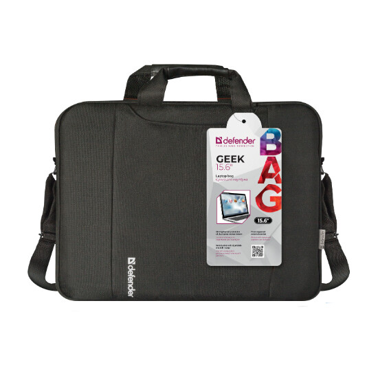Defender Laptop Bag Geek 15.6 Black - - დაბალი ფასები, განვადებით და ...