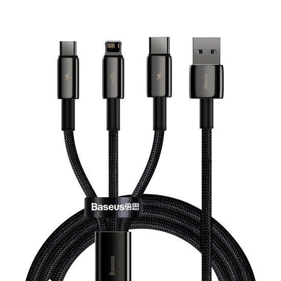 Cabo USB-A a Micro USB Baseus Superior 2A CAMYS-01 - Black 1 metro