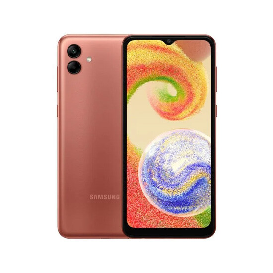 Samsung Galaxy A04 A045FD 4/64GB Copper - დაბალი ფასები, განვადებით და  მიტანით • Zoommer