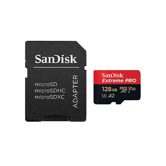 SanDisk Extreme PRO MicroSD Card - 128GB, 256GB, 512GB, 1TB - Class 10, 200MB/s (Open Box)